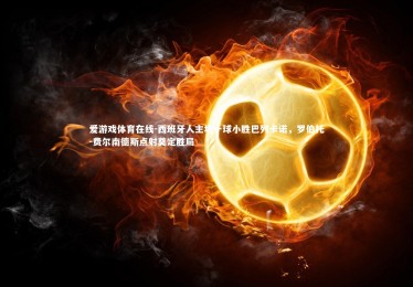 爱游戏体育在线-西班牙人主场一球小胜巴列卡诺，罗伯托-费尔南德斯点射奠定胜局